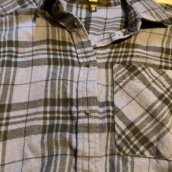 EXPRESS Boyfriend Flannel - Picture 5 of 5
